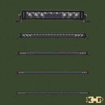 Heise Blackout Single Row LED Lightbars