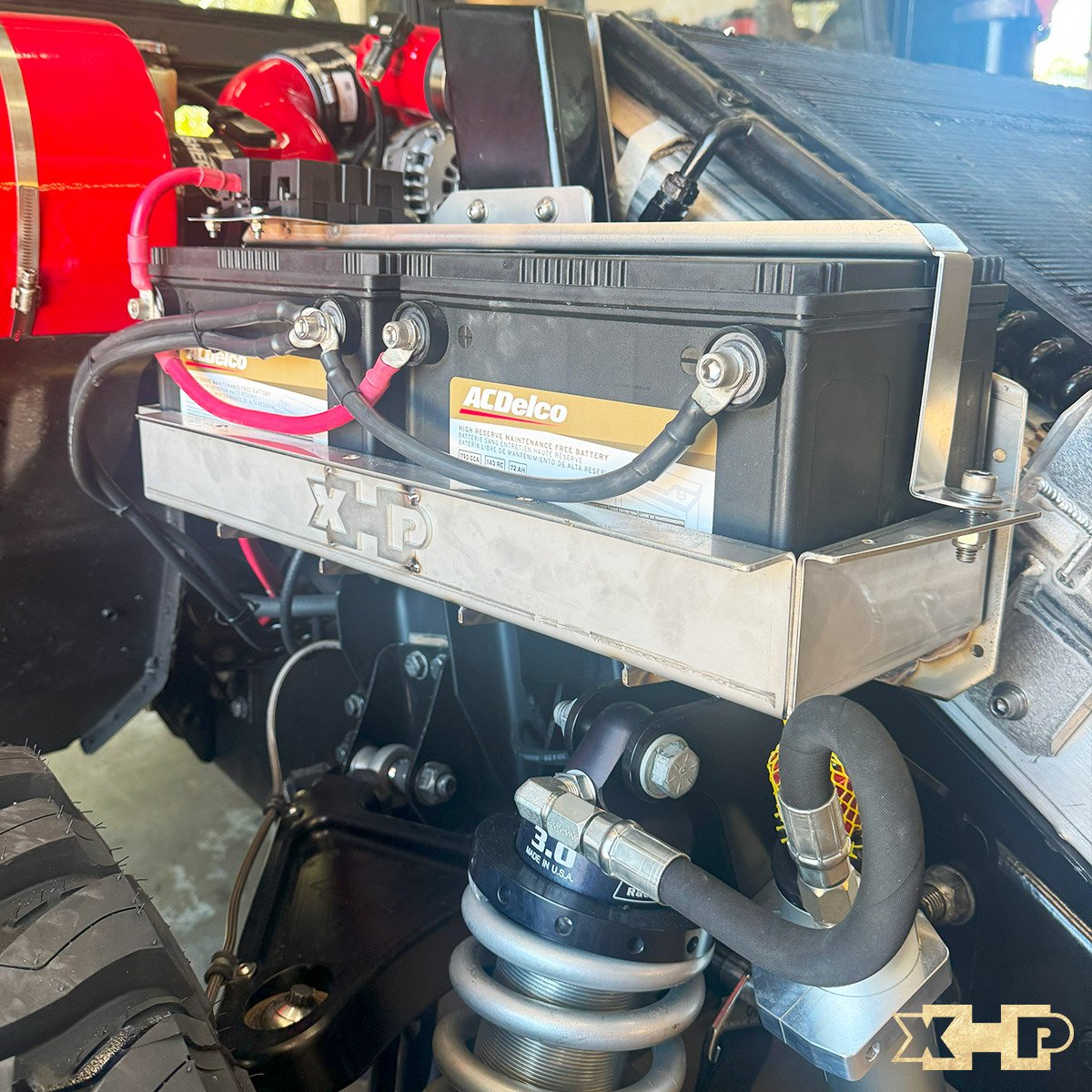 XHP Stainless Steel Battery Tray